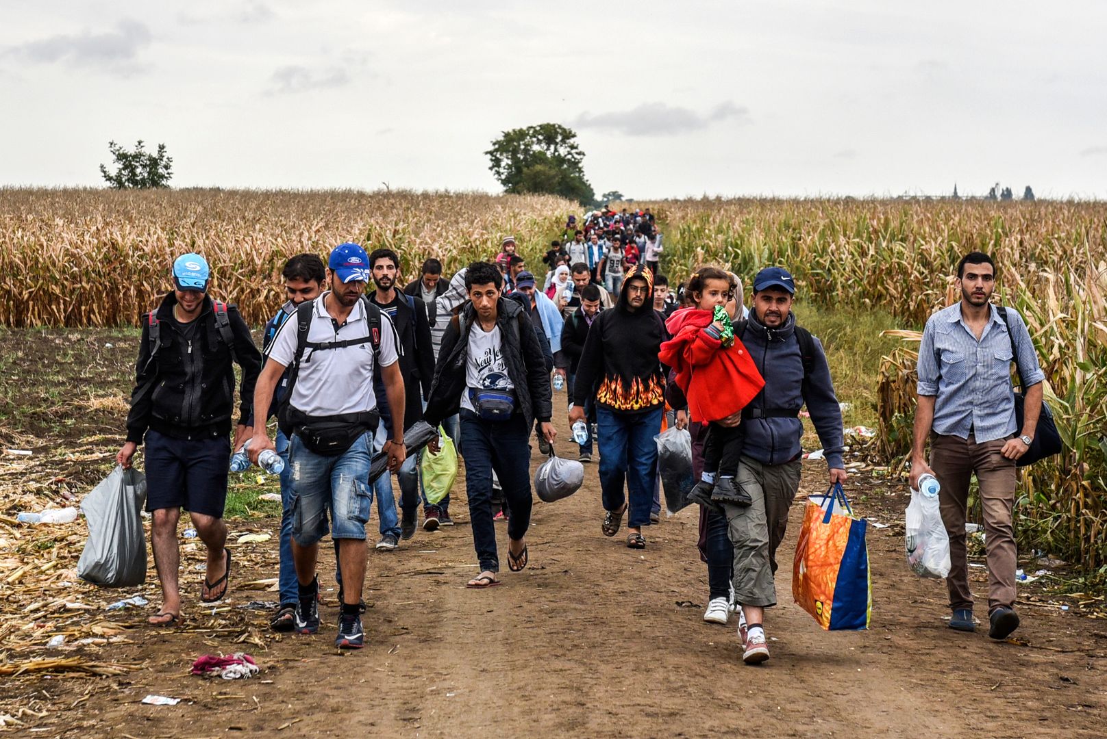 Coraz mniej uchodźców w Europie