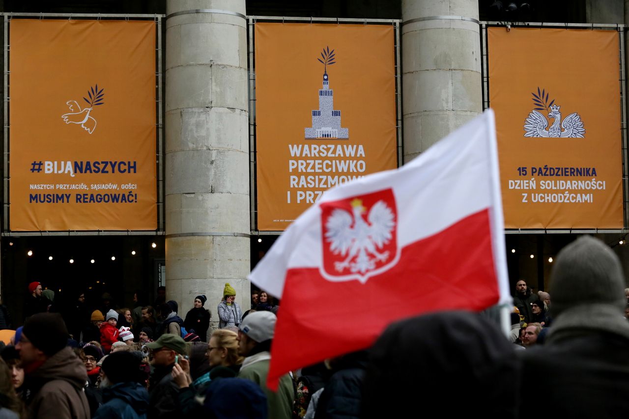Warszawa przeciw ksenofobom. Stolica uczciła uchodźców