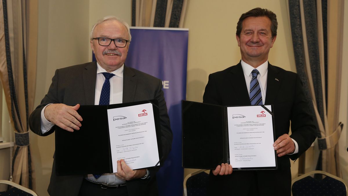 PKN Orlen i Pesa Bydgoszcz wspólnie rozpoczną prace nad bezemisyjnymi środkami transportu.