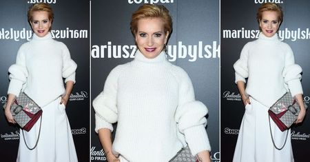LOOK OF THE DAY: Paulina Smaszcz-Kurzajewska w białym total look