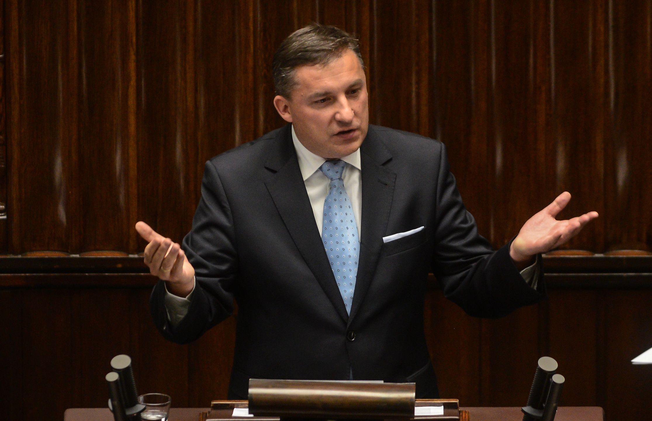 Poseł Sylwester Chruszcz dostał się do Sejmu z list Kukiz'15