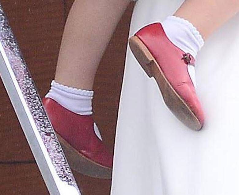 30-letnie buty księżniczki Charlotte