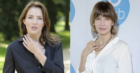 Anna Dereszowska i Grażyna Wolszczak w czarno-białych, ale zupełnie różnych stylizacjach