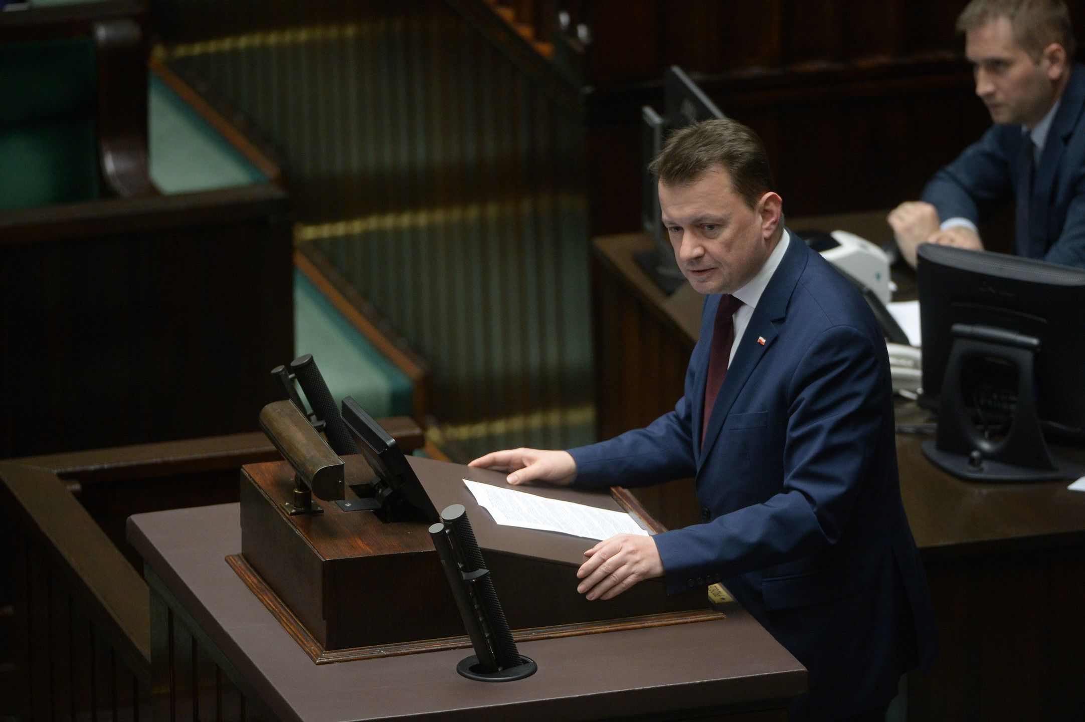 Błaszczak skierował się do opozycji