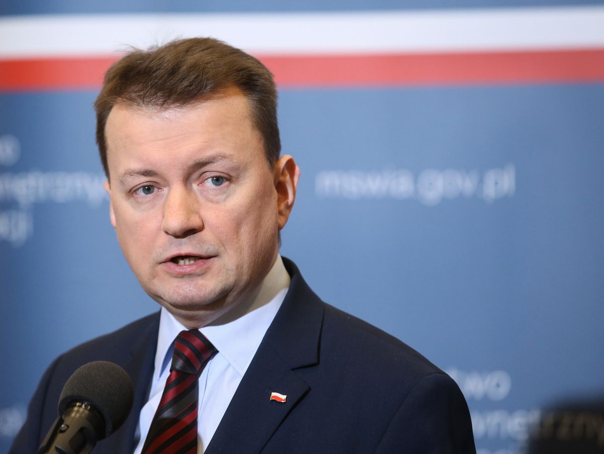 Mariusz Błaszczak skomentował akt samospalenia w Warszawie. "To jest ofiara propagandy totalnej opozycji"