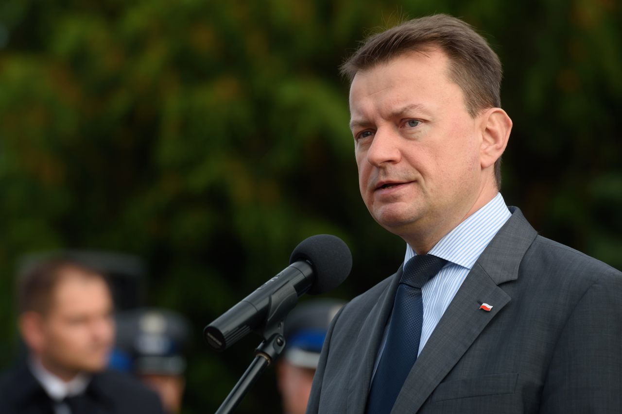 Mariusz Błaszczak o sprawie policjantów z Zabrza. "Nie ma przyzwolenia na nadużycia"