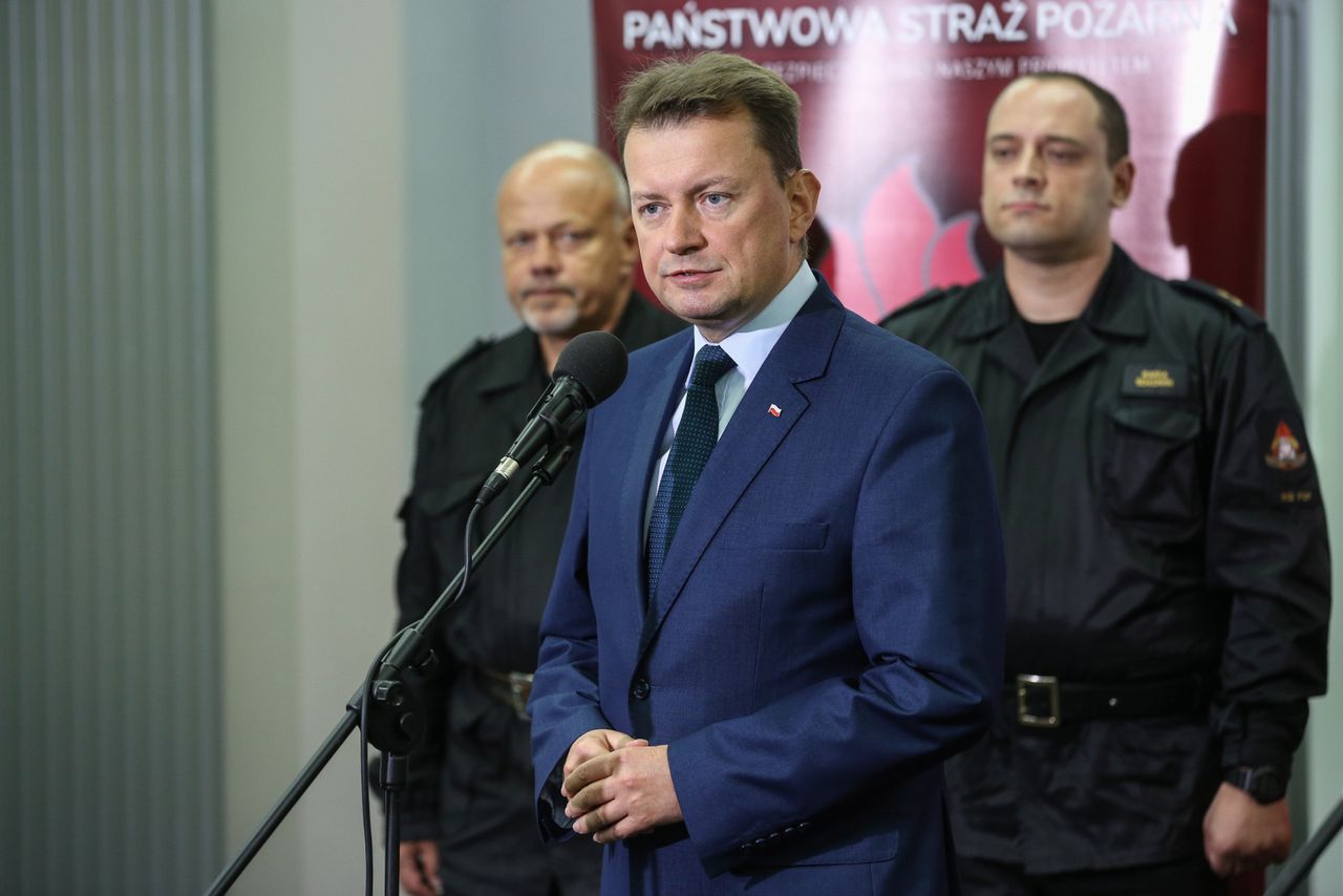 Mariusz Błaszczak zapewnia o bezstronności policjantów. "Niektórzy związkowcy są zaangażowani politycznie"