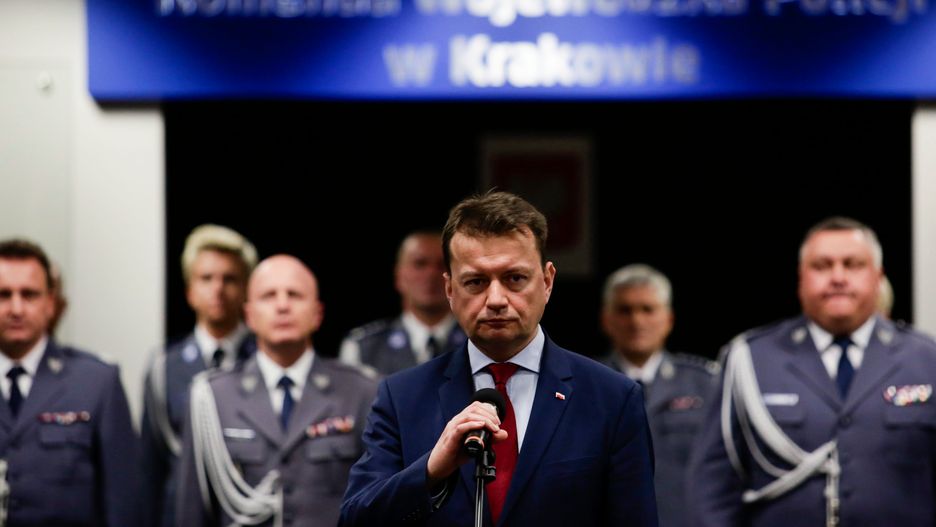 Szef MSW po nominowaniu nowego komendanta w Małopolsce