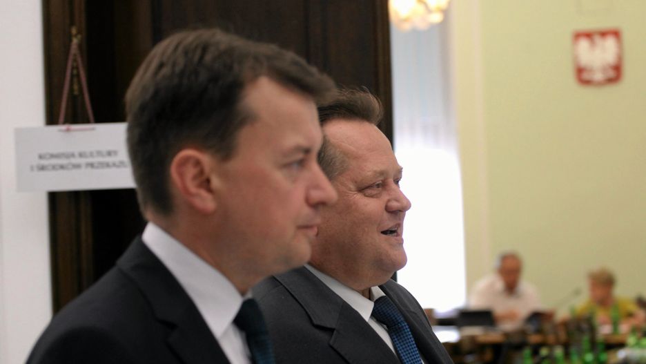 Mariusz Błaszczak i Jarosław Zieliński.