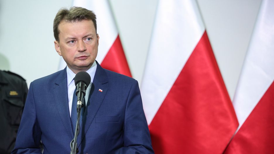 Minister spraw wewnętrznych i administracji Mariusz Błaszczak