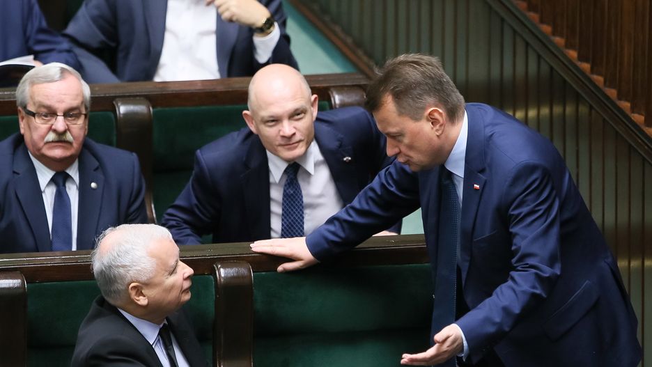 Jarosław Kaczyński, Mariusz Błaszczak