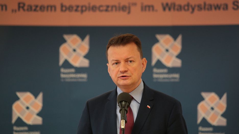 Mariusz Błaszczak podziękował policjantom