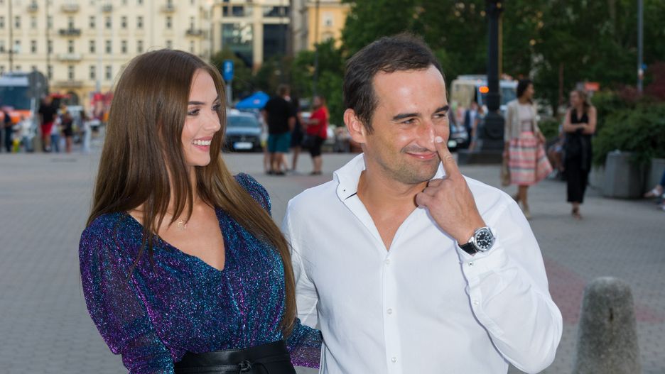 Marcelina Leszczak i Misiek Koterski