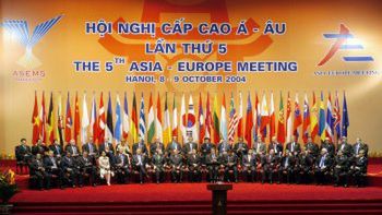 Premierzy i prezydenci podczas ceremonii otwarcia szczytu