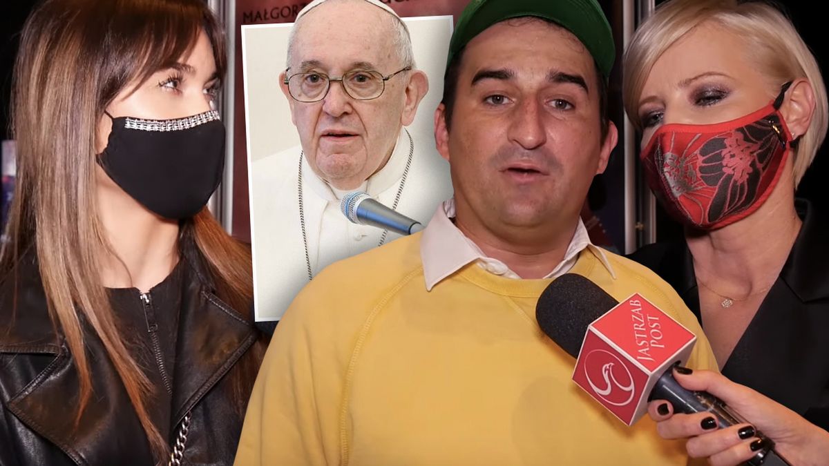 Gwiazdy komentują stosunek Papieża do LGBT. Kożuchowska: "Zgadzam się". Mniej przekonana jest Ida Nowakowska