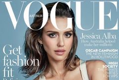 Jessica Alba na okładce "Vogue Australia"