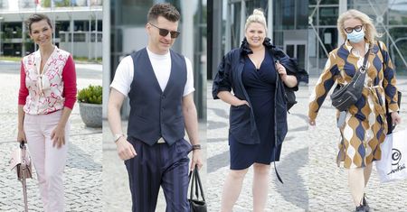 Gwiazdy pod studiem „Pytania na śniadanie”: Tomasz Kammel, Marzena Rogalska, Olga Bończyk, Elżbieta Romanowska