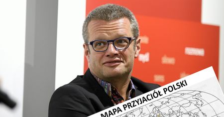 "Mapa przyjaciół Polski". Meller dowcipkuje