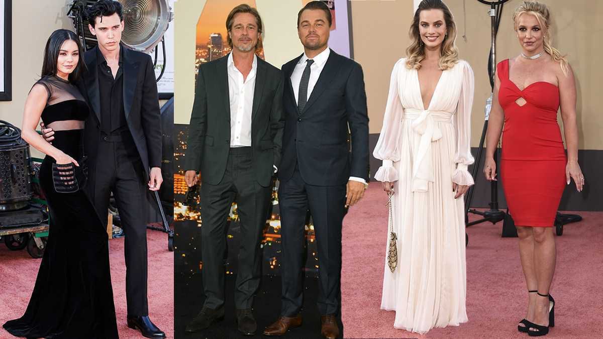 Gwiazdy na hucznej premierze "Once upon a time in Hollywood": Brad Pitt, Leonadro DiCaprio, Britney Spears, Rafał Zawierucha