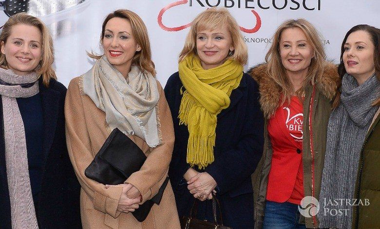 Gwiazdy wspierają akcję charytatywną: Anna Kalczyńska, Anita Sokołowska, Katarzyna Żak, Paulina Chruściel...
