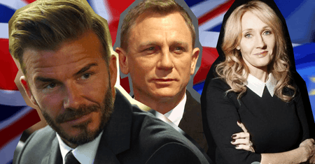 Słynni Brytyjczycy w sprawie Brexitu. David Beckham, J.K.Rowling, Keira Knightley, Daniel Craig, Emma Thompson i inni...