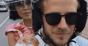 Antek Królikowski i Joanna Opozda na romantycznej przejażdżce. Jak on się o nią troszczy