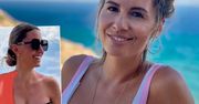 Agnieszka Hyży w bikini. "Boczki foczki". Odważnie wyeksponowała niedoskonałości figury