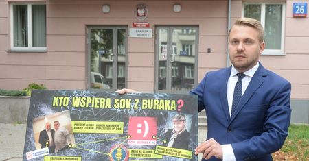 "Sok z Buraka" wynajął bez przetargu lokal w Płocku? Jacek Ozdoba zawiadamia prokuraturę