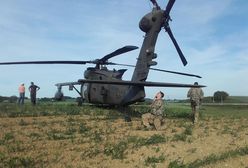 Amerykański śmigłowiec wleciał w szkodę rolnikowi. "Sorry, awaria, zostajemy na pana polu"