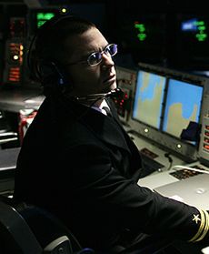 Amerykański niszczyciel w Gdyni