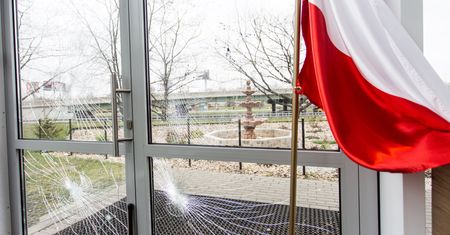 Zdewastował ośrodek muzułmański w stolicy. Zatrzymała go policja