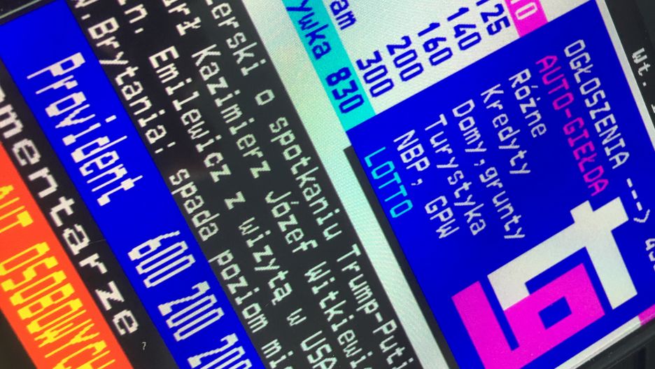 Telegazetę można też przeglądać na ekranie smartfona, po ściągnięciu odpowiedniej aplikacji.