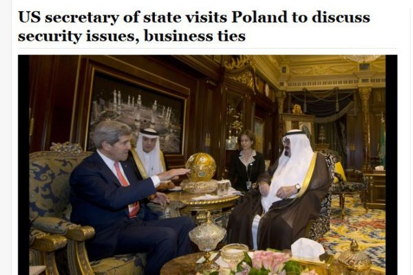 Wizyta Johna Kerry'ego w Polsce. Fatalna wpadka "Washington Post"