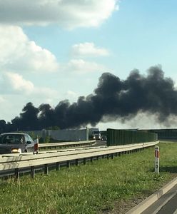 Zakrzewo. Ogromny pożar w hali fabryki jachtów