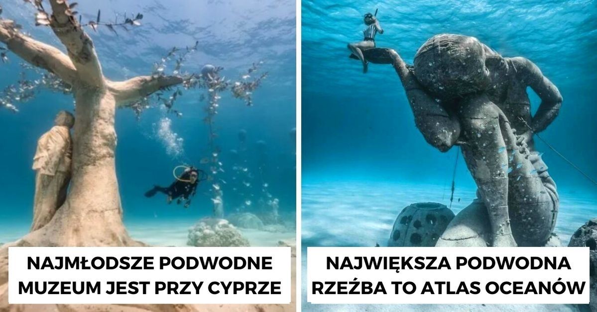 Sztuka na głębokości. 5 podwodnych muzeów, których dzieła otacza wielki błękit mórz i oceanów