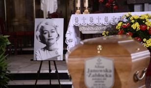 Pogrzeb Aliny Janowskiej. Uroczystości żałobne rozpoczęły się mszą świętą w w kościele na Żoliborzu