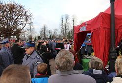 Pogrzeb policjanta zastrzelonego w Wiszni Małej. "Poniesiona dramatyczna ofiara"