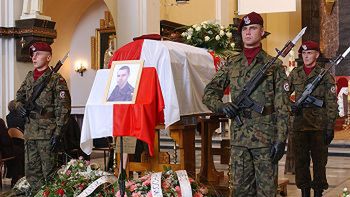 Msza żałobna w Jaworznie