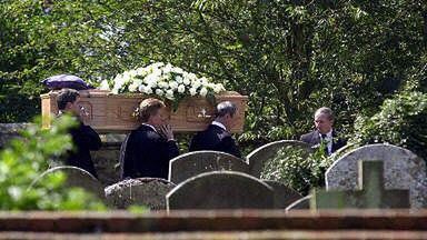 Pogrzeb brytyjskiego eksperta