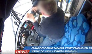 Zatrzymano agresywnego 27-latka. Zaatakował kierowcę autobusu