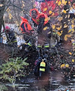 Szczecin. 2 chłopców wpadło do zbiornika przeciwpożarowego