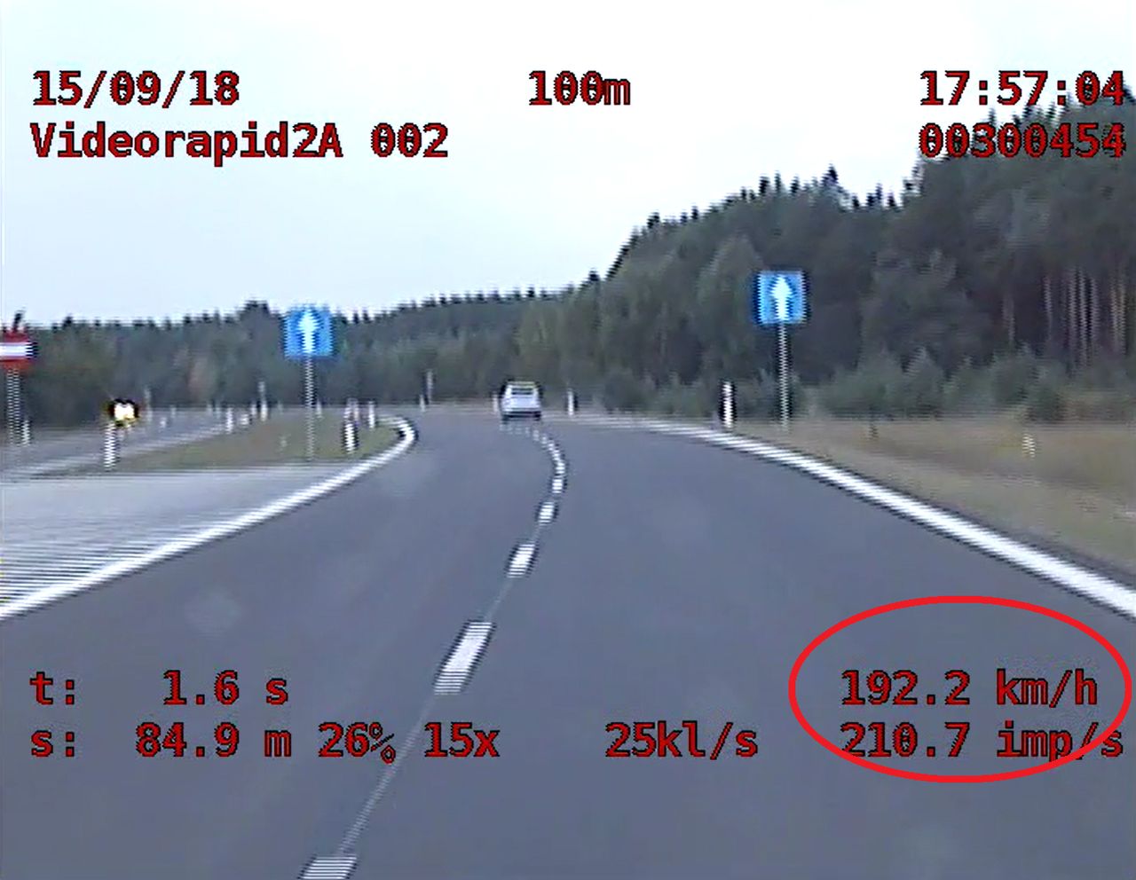 Szczecin. Jechał prawie 200 km/h. Policja złapała pirata