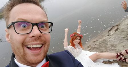 Nikt nie wierzył, że ich małżeństwo przetrwa. Krzysiek i Paulina pochwalili się zdjęciami z sesji ślubnej