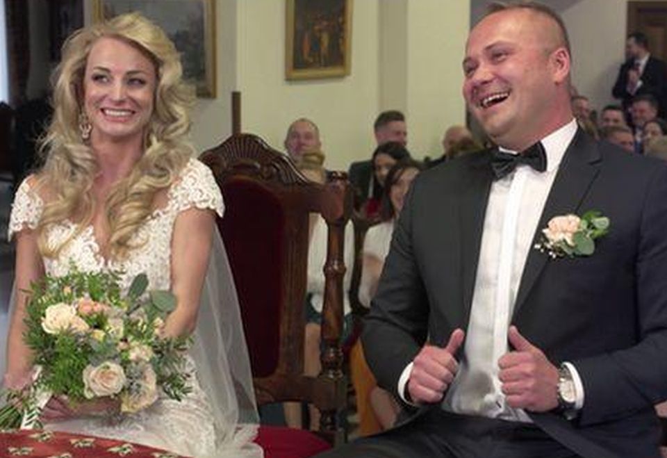 Anita i Adrian ze "Ślubu...".