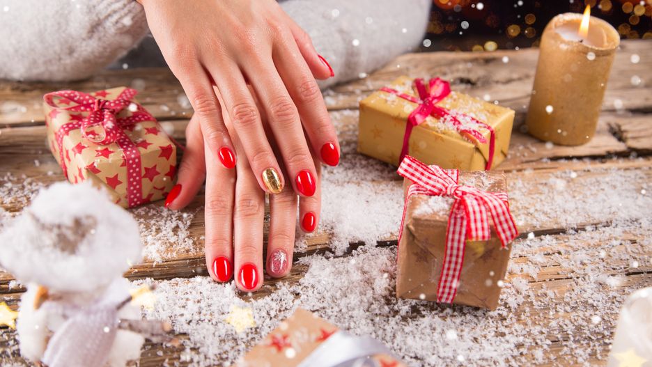 Modne paznokcie na święta