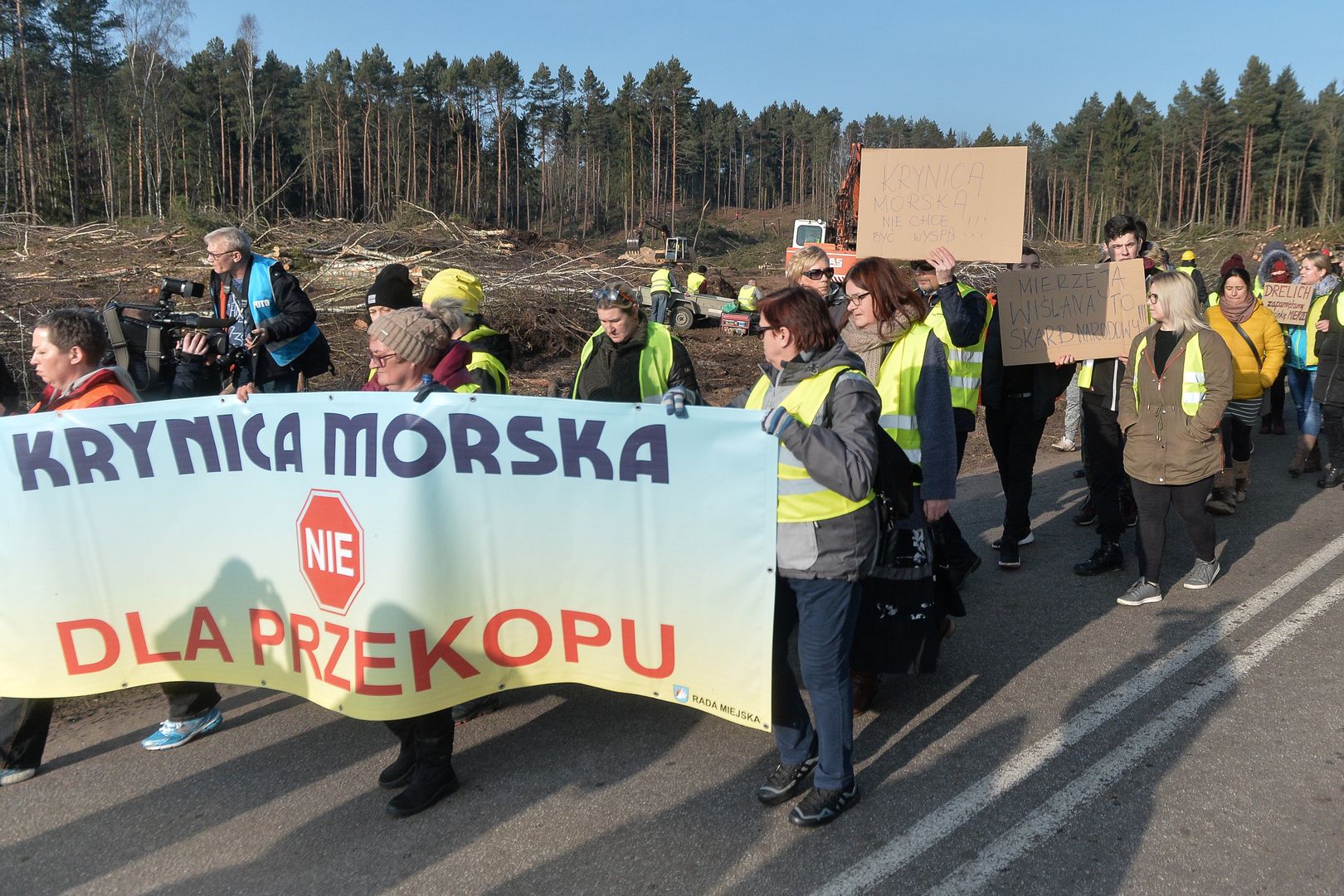 Jest pierwszy efekt przekopu Mierzei. Mieszkańcy Sztutowa i Krynicy podzieleni