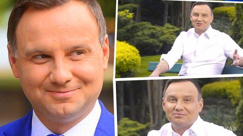 Andrzej Duda w reklamie wideo