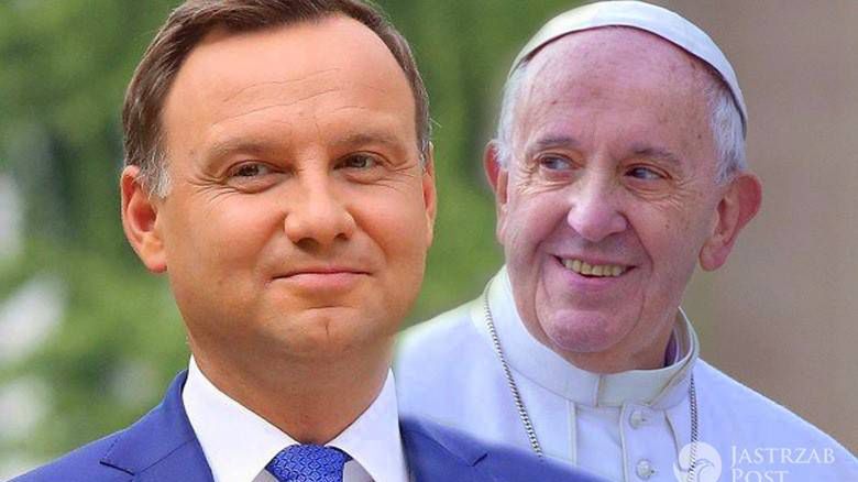 Andrzej Duda, papież Franciszek