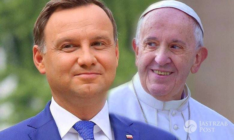 Andrzej Duda, papież Franciszek