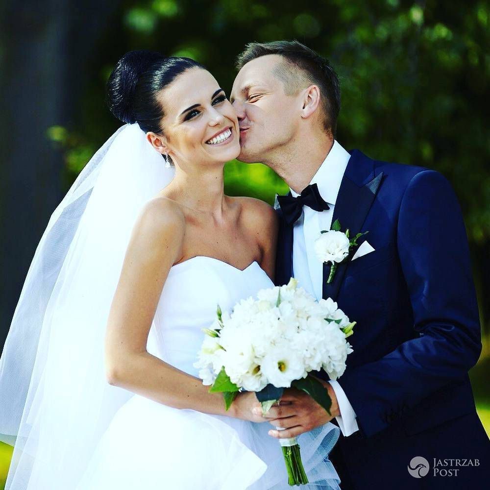 Marcin Mroczek świętuje rocznicę ślubu z ąoną Marleną